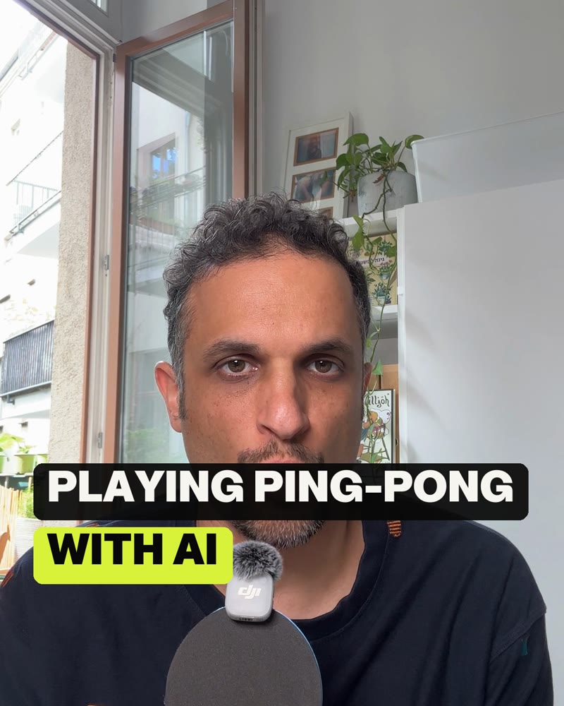 Stop playing ping-pong with AI